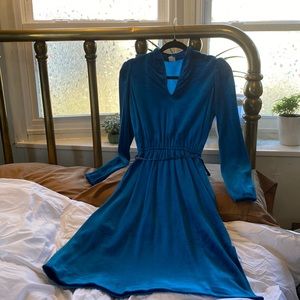 Vintage velvet tall dress